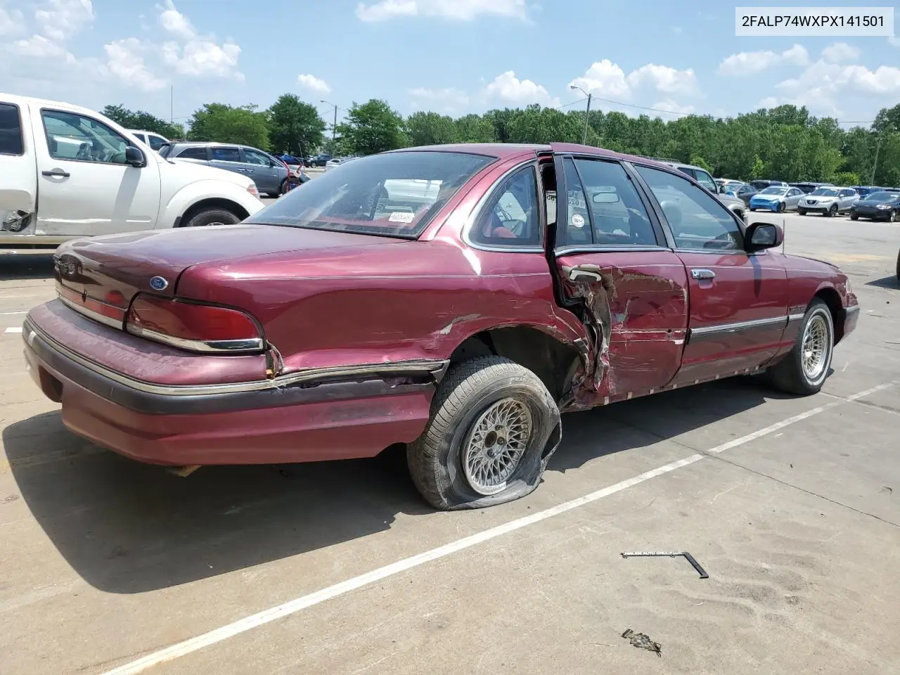 1993 Ford Crown Victoria Lx VIN: 2FALP74WXPX141501 Lot: 62358755