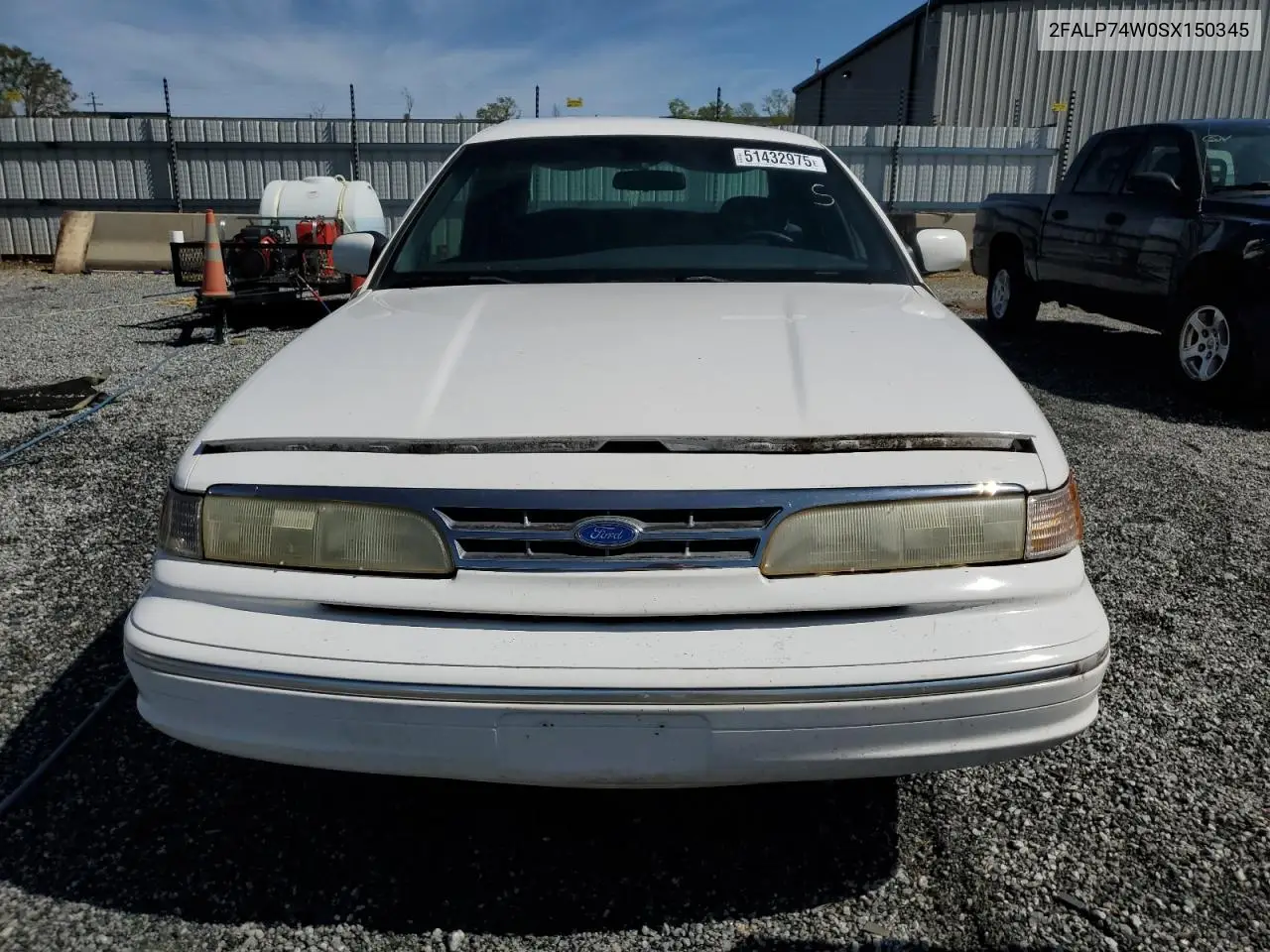 1995 Ford Crown Victoria Lx VIN: 2FALP74W0SX150345 Lot: 51432975
