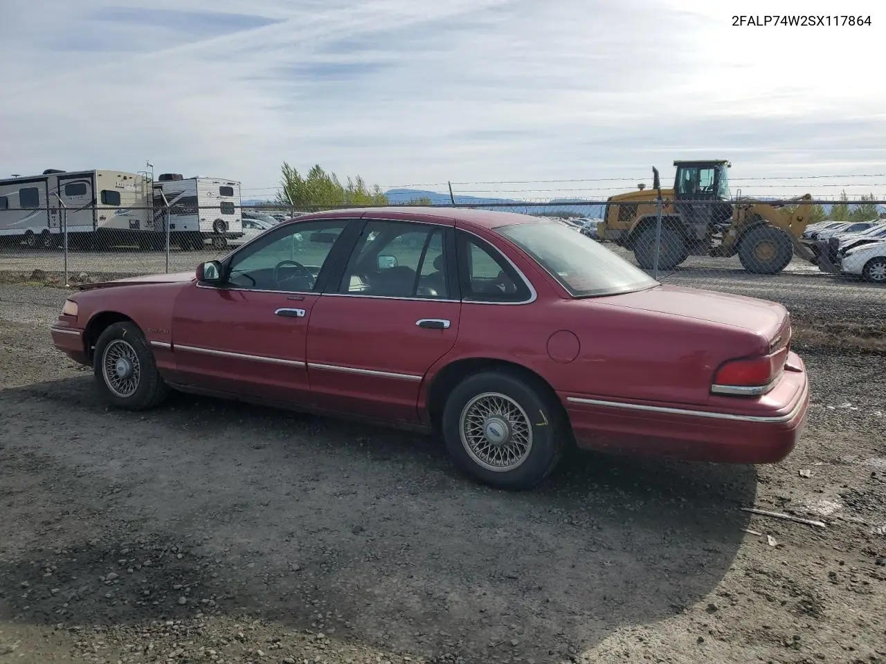 1995 Ford Crown Victoria Lx VIN: 2FALP74W2SX117864 Lot: 52440825