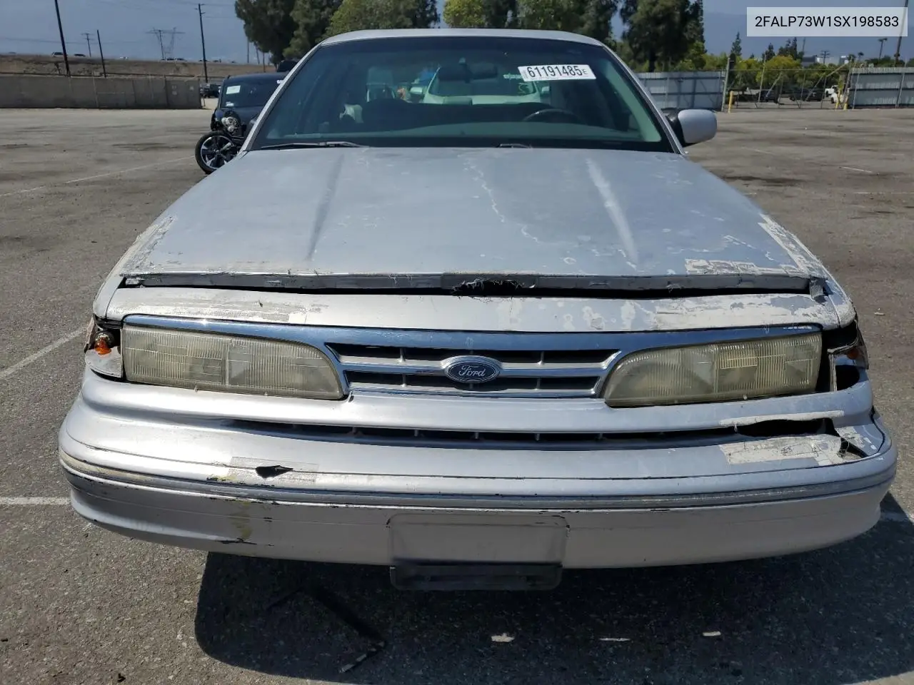 1995 Ford Crown Victoria VIN: 2FALP73W1SX198583 Lot: 61191485