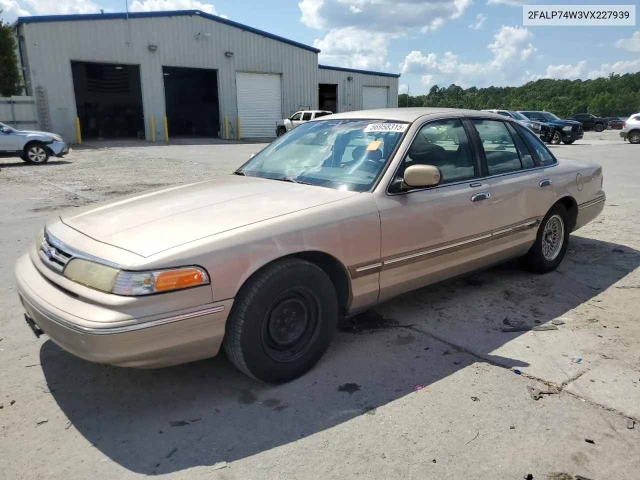 1997 Ford Crown Victoria Lx VIN: 2FALP74W3VX227939 Lot: 56958315