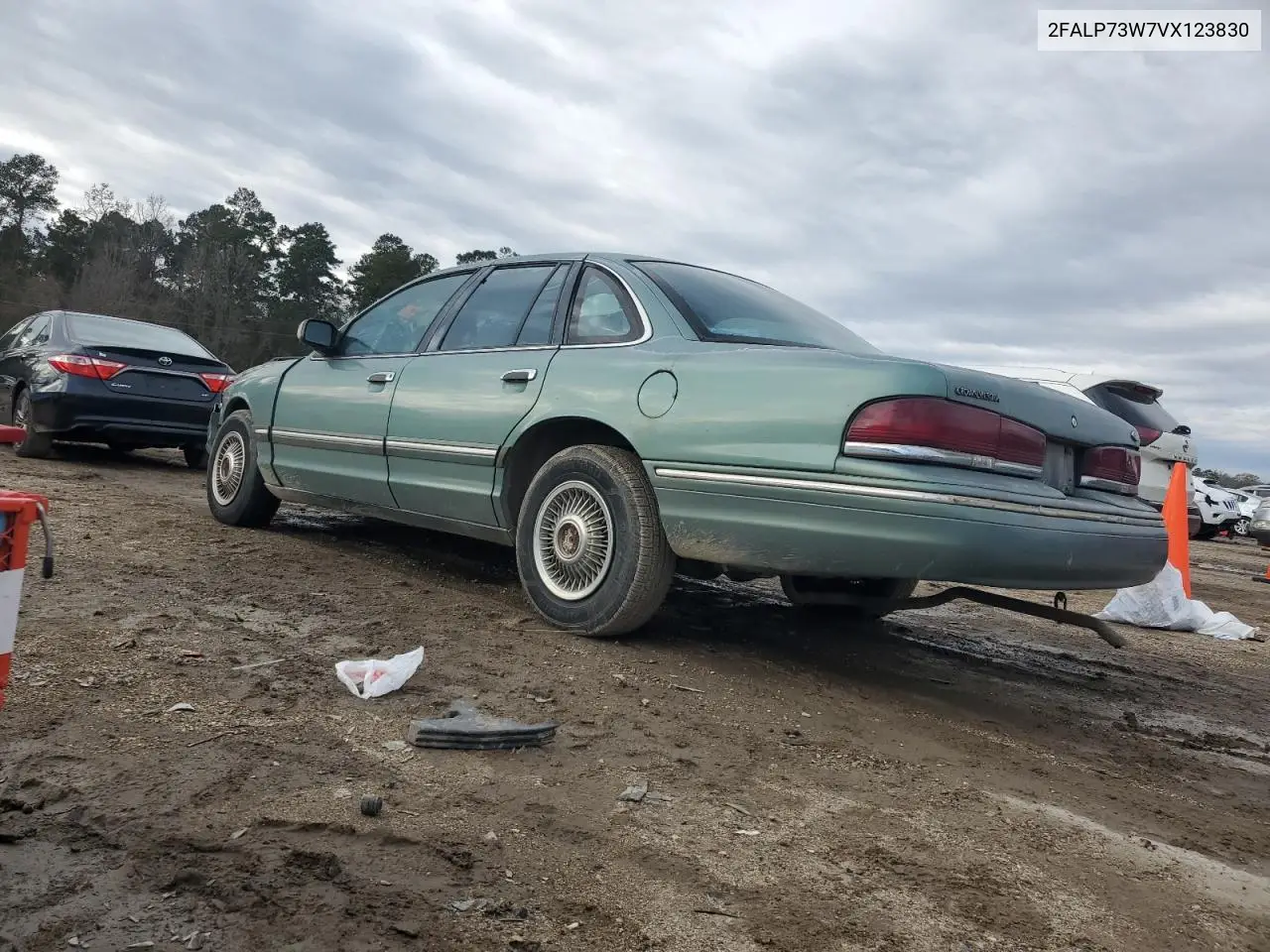 1997 Ford Crown Victoria VIN: 2FALP73W7VX123830 Lot: 56969685