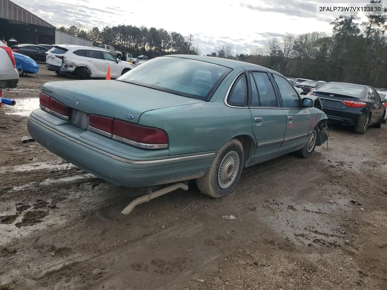 1997 Ford Crown Victoria VIN: 2FALP73W7VX123830 Lot: 56969685