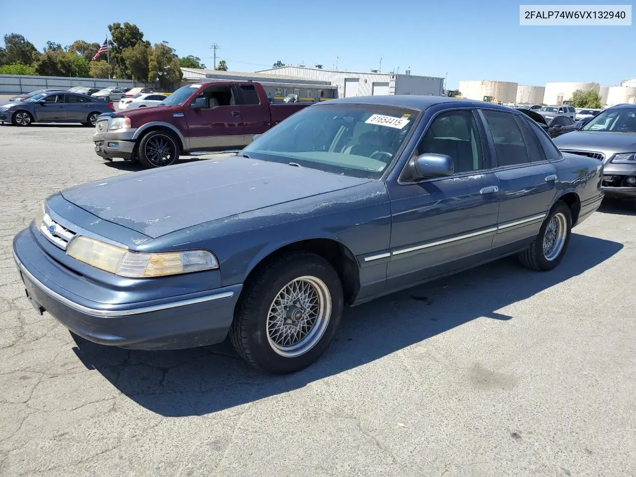 1997 Ford Crown Victoria Lx VIN: 2FALP74W6VX132940 Lot: 61654415