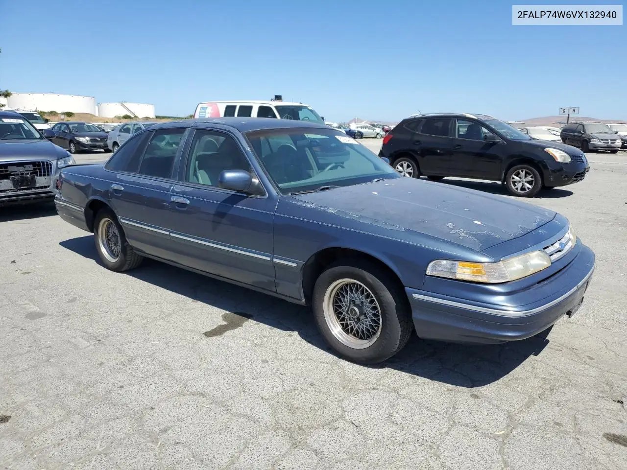 1997 Ford Crown Victoria Lx VIN: 2FALP74W6VX132940 Lot: 61654415