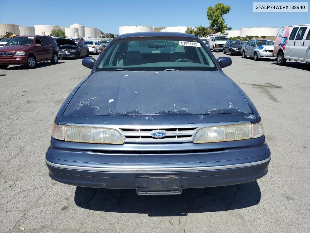 1997 Ford Crown Victoria Lx VIN: 2FALP74W6VX132940 Lot: 61654415