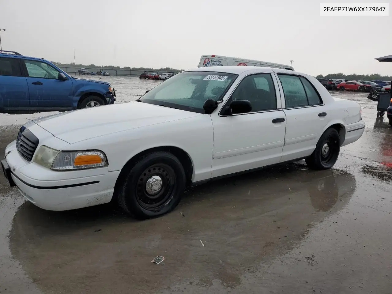 1999 Ford Crown Victoria Police Interceptor VIN: 2FAFP71W6XX179647 Lot: 55151945
