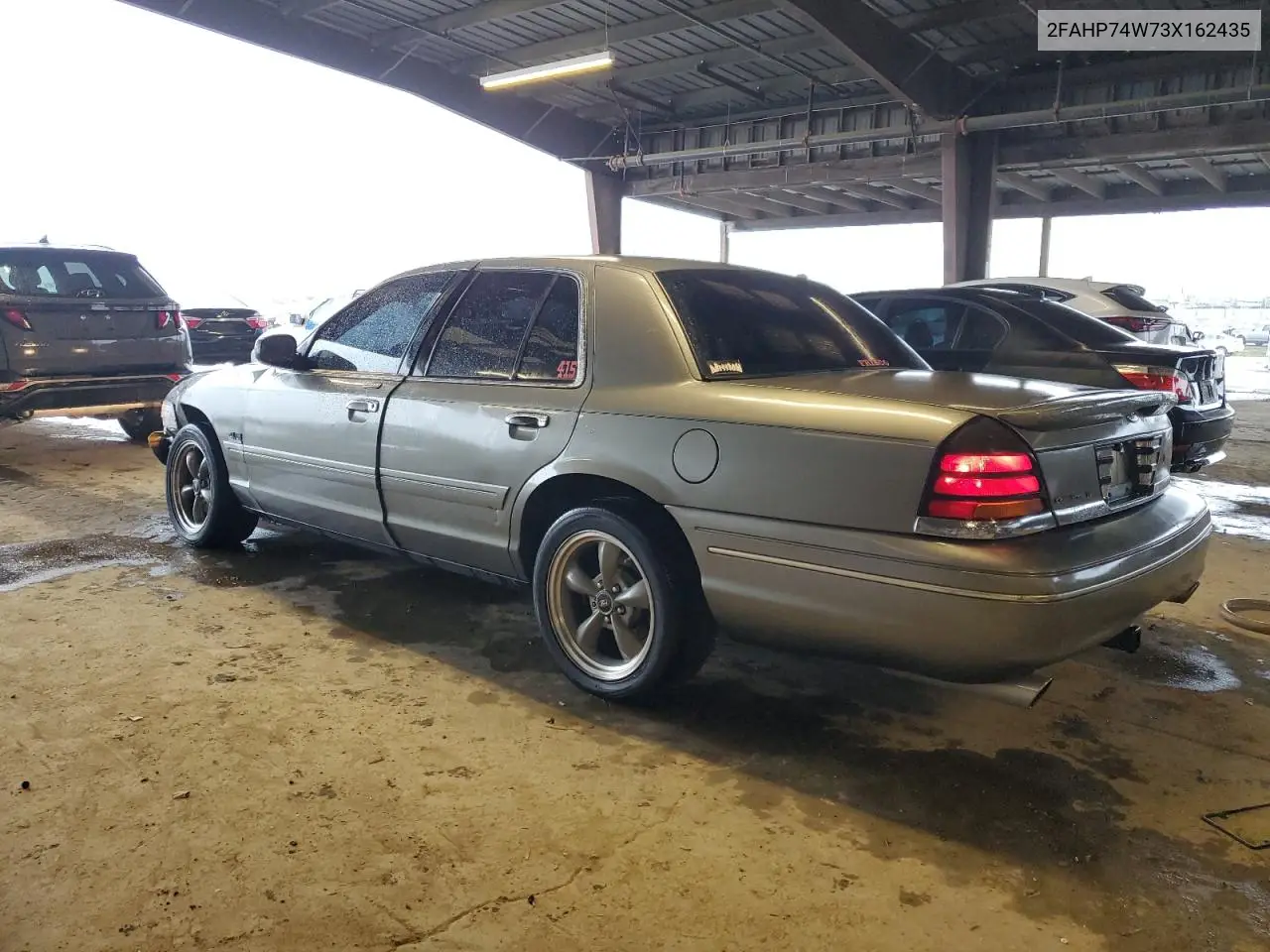 2003 Ford Crown Victoria Lx VIN: 2FAHP74W73X162435 Lot: 49006115
