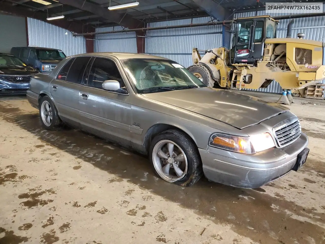 2003 Ford Crown Victoria Lx VIN: 2FAHP74W73X162435 Lot: 49006115