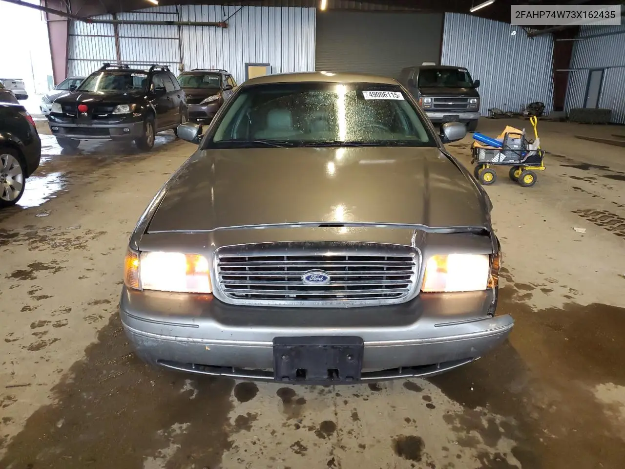 2003 Ford Crown Victoria Lx VIN: 2FAHP74W73X162435 Lot: 49006115