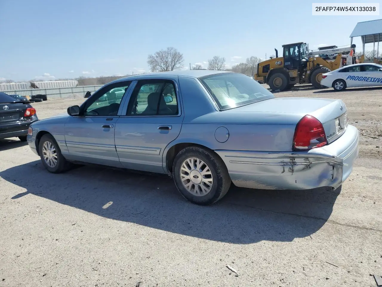 2004 Ford Crown Victoria Lx VIN: 2FAFP74W54X133038 Lot: 50412955