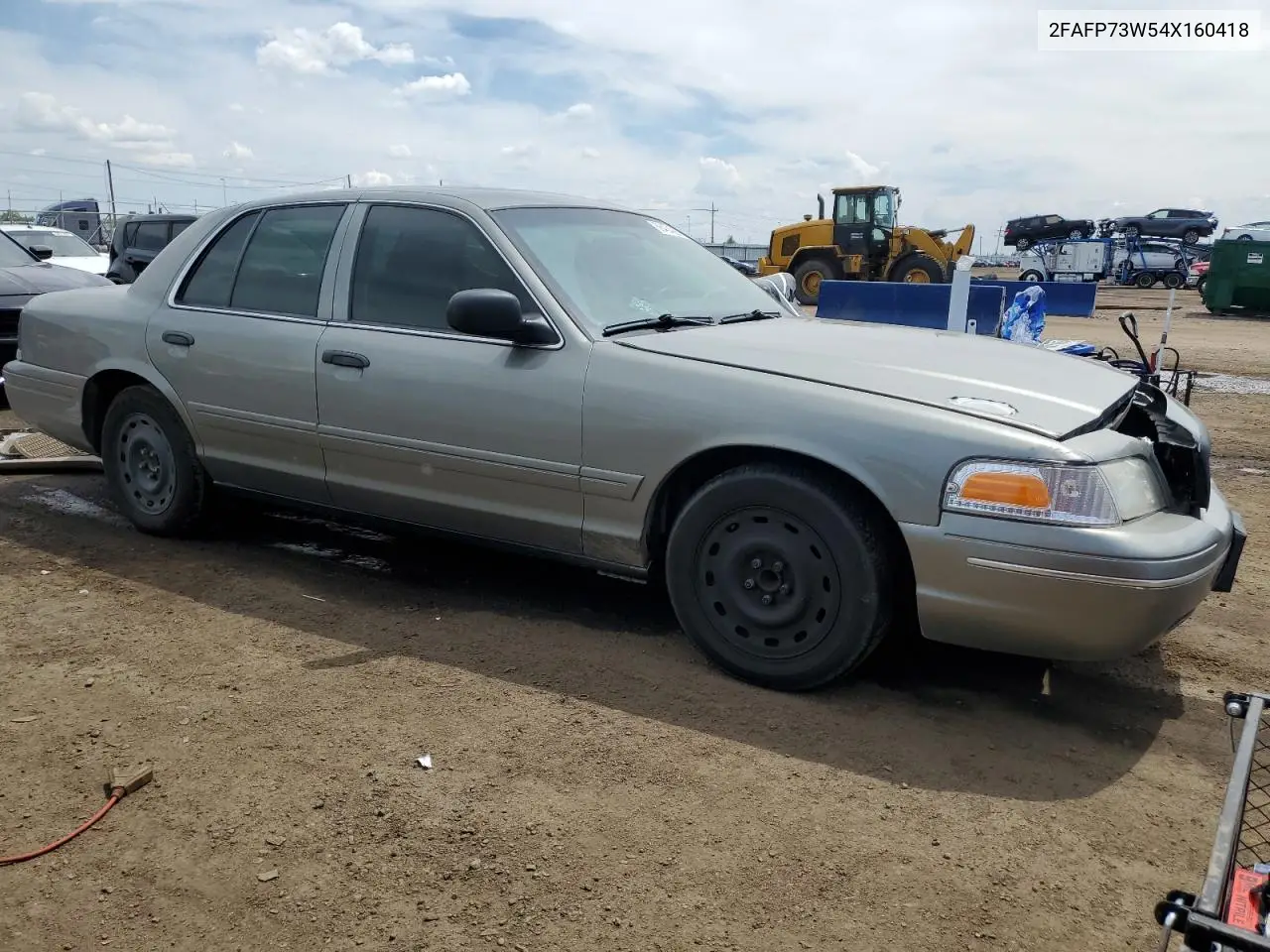 2004 Ford Crown Victoria VIN: 2FAFP73W54X160418 Lot: 56434295