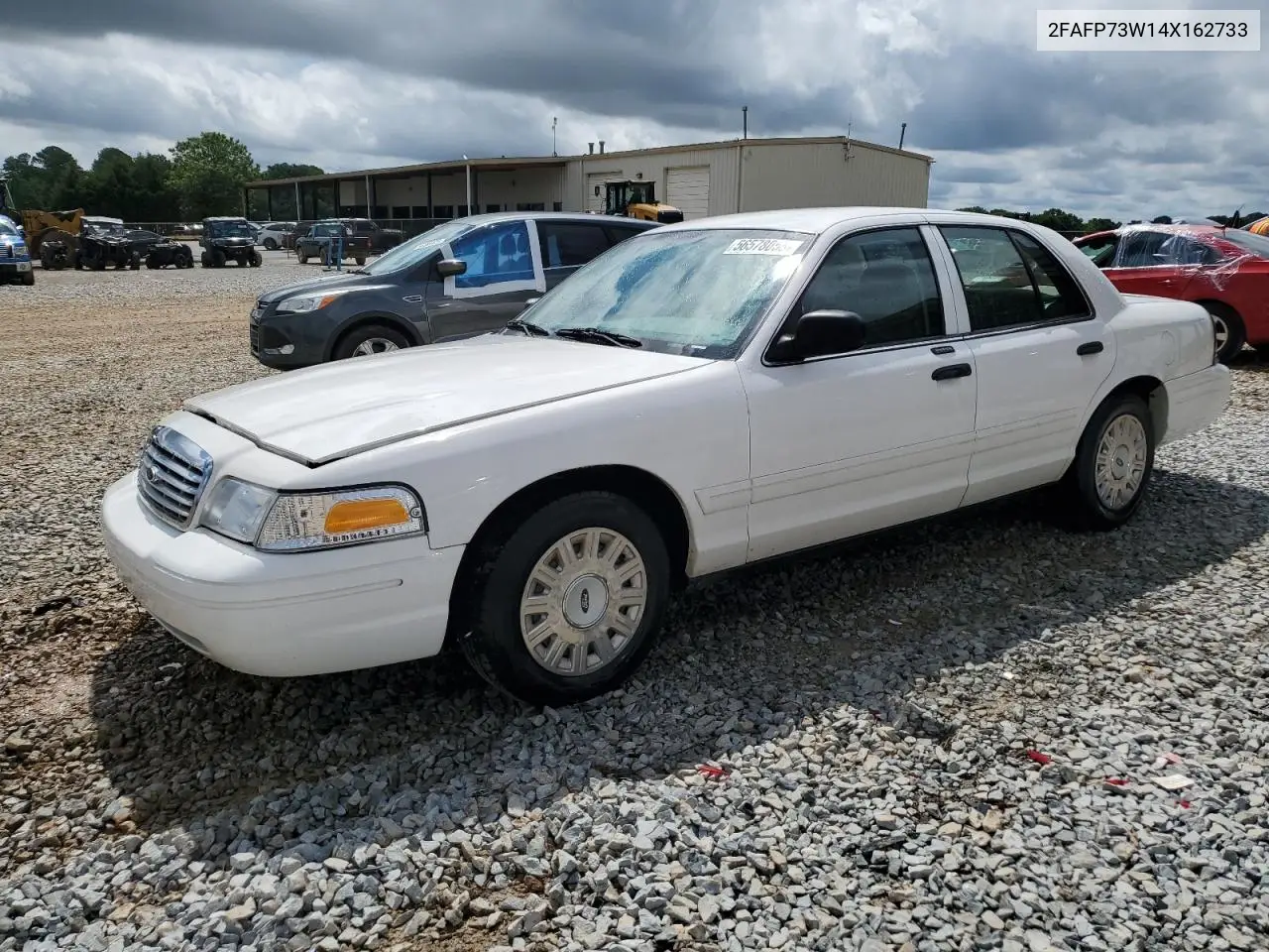 2004 Ford Crown Victoria VIN: 2FAFP73W14X162733 Lot: 56578055