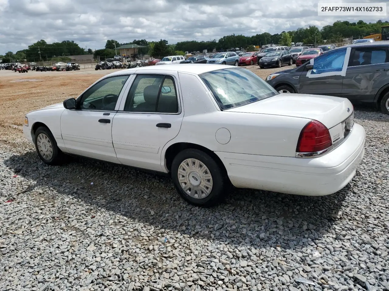 2004 Ford Crown Victoria VIN: 2FAFP73W14X162733 Lot: 56578055