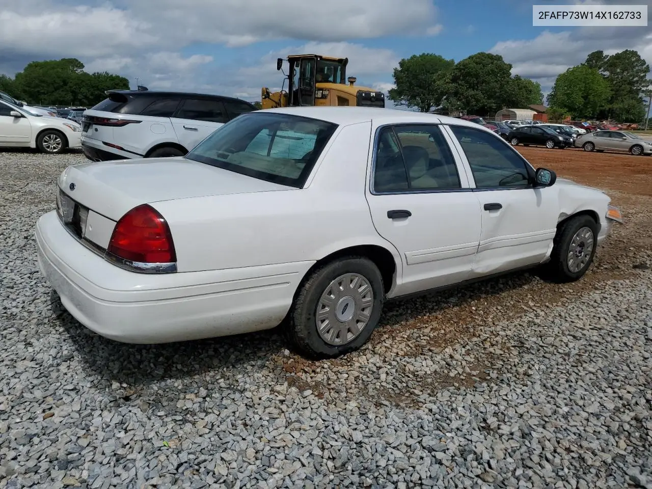 2004 Ford Crown Victoria VIN: 2FAFP73W14X162733 Lot: 56578055