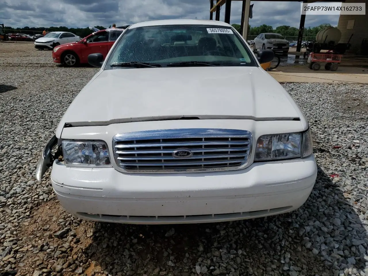 2004 Ford Crown Victoria VIN: 2FAFP73W14X162733 Lot: 56578055
