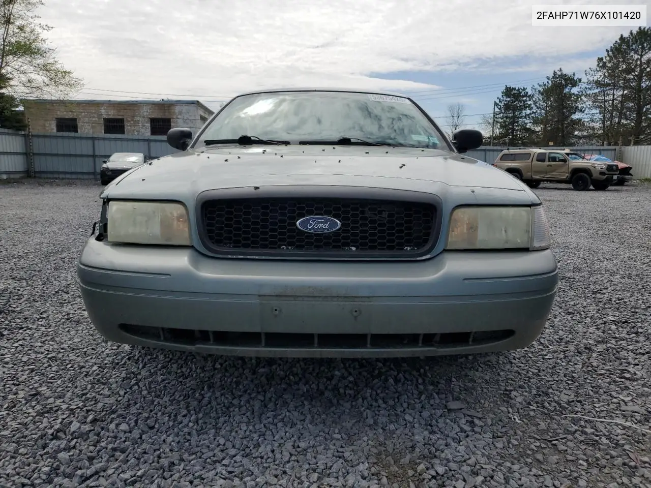 2006 Ford Crown Victoria Police Interceptor VIN: 2FAHP71W76X101420 Lot: 53675425