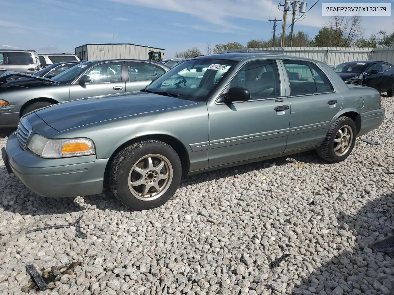 2006 Ford Crown Victoria VIN: 2FAFP73V76X133179 Lot: 54648395