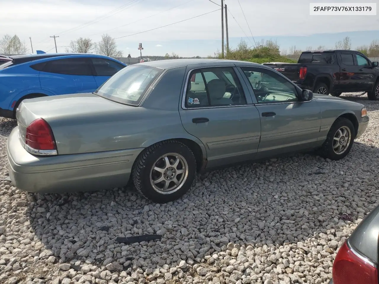 2006 Ford Crown Victoria VIN: 2FAFP73V76X133179 Lot: 54648395