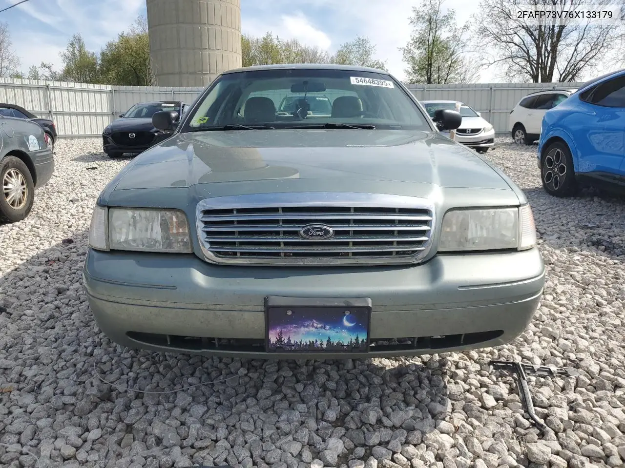2006 Ford Crown Victoria VIN: 2FAFP73V76X133179 Lot: 54648395