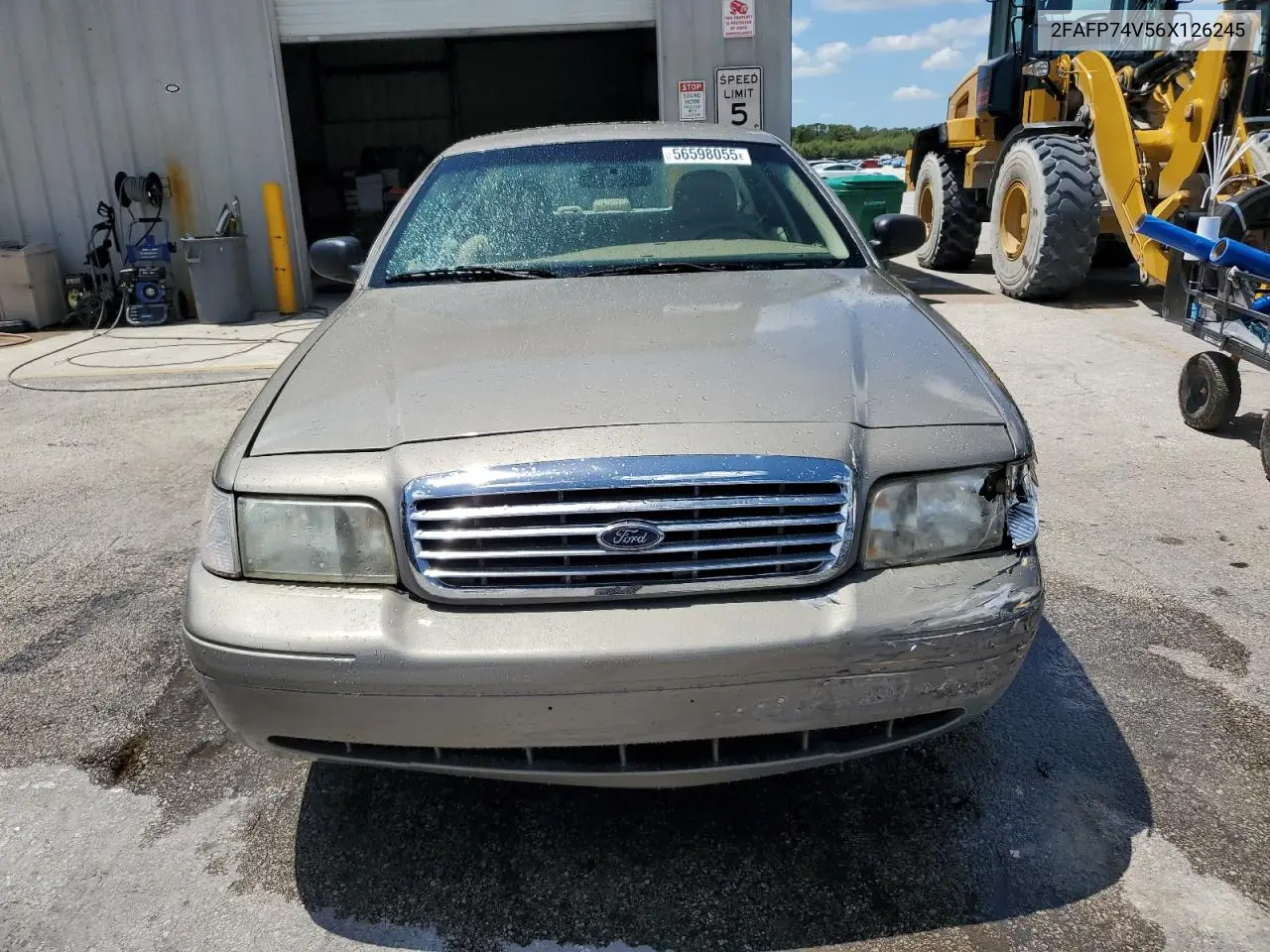 2006 Ford Crown Victoria Lx VIN: 2FAFP74V56X126245 Lot: 56598055