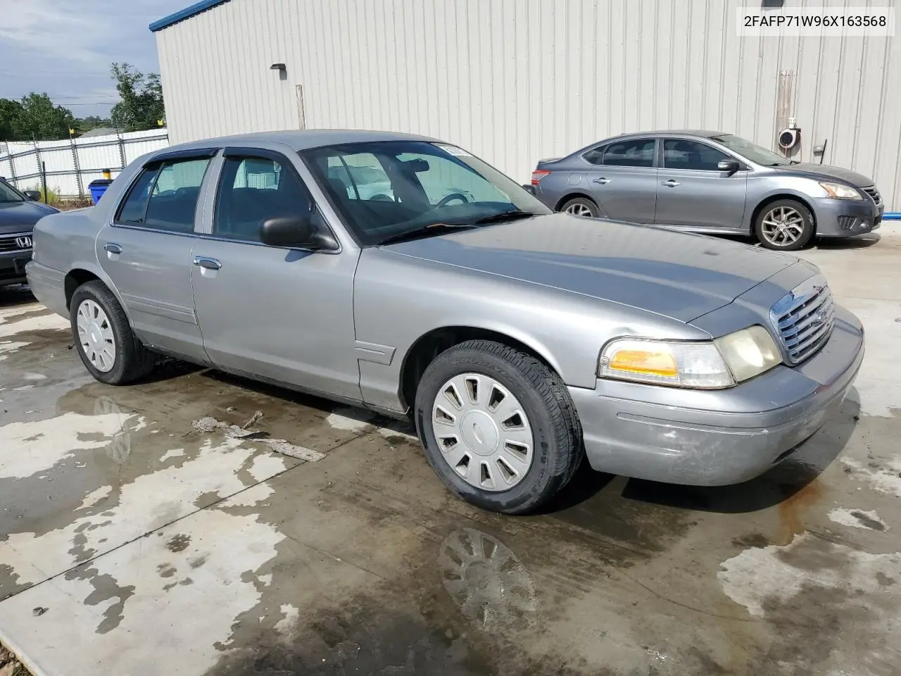 2006 Ford Crown Victoria Police Interceptor VIN: 2FAFP71W96X163568 Lot: 62368215