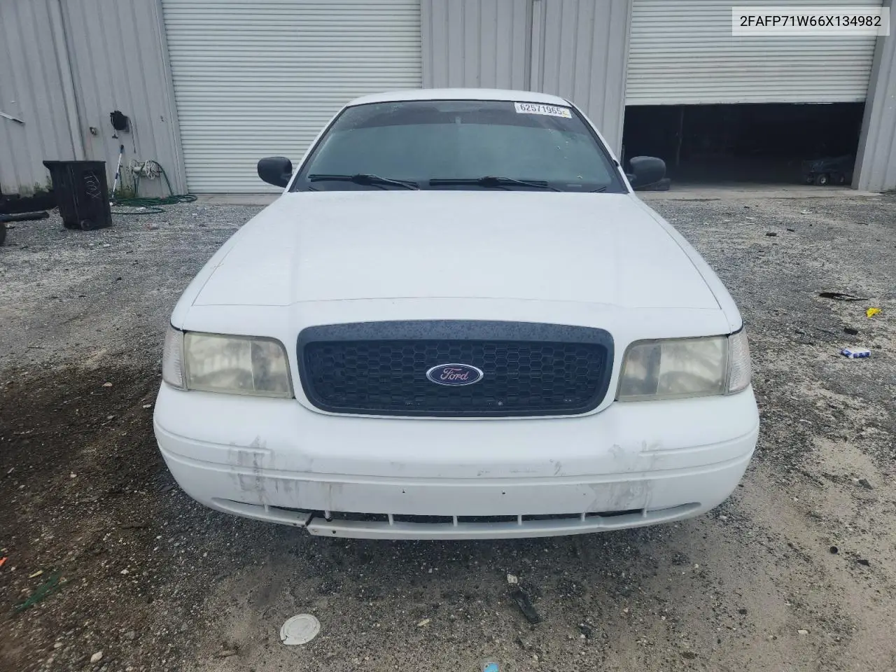 2006 Ford Crown Victoria Police Interceptor VIN: 2FAFP71W66X134982 Lot: 62571965