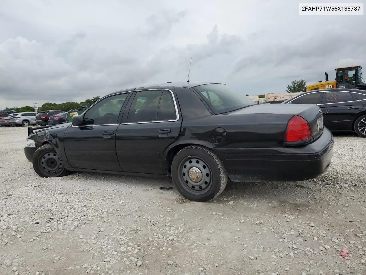 2006 Ford Crown Victoria Police Interceptor VIN: 2FAHP71W56X138787 Lot: 62746335