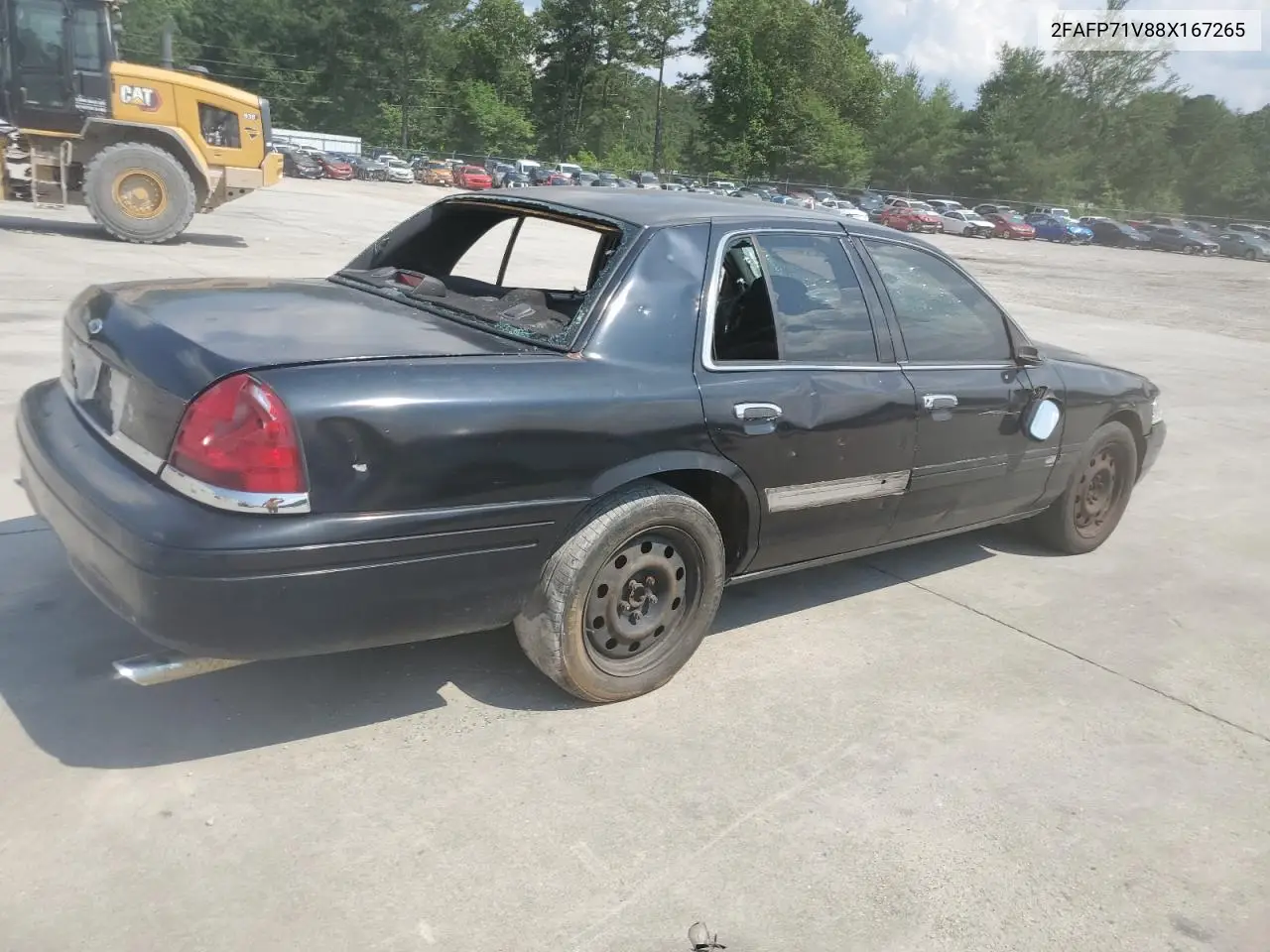 2007 Ford Crown Victoria Police Interceptor VIN: 2FAFP71V88X167265 Lot: 59929655