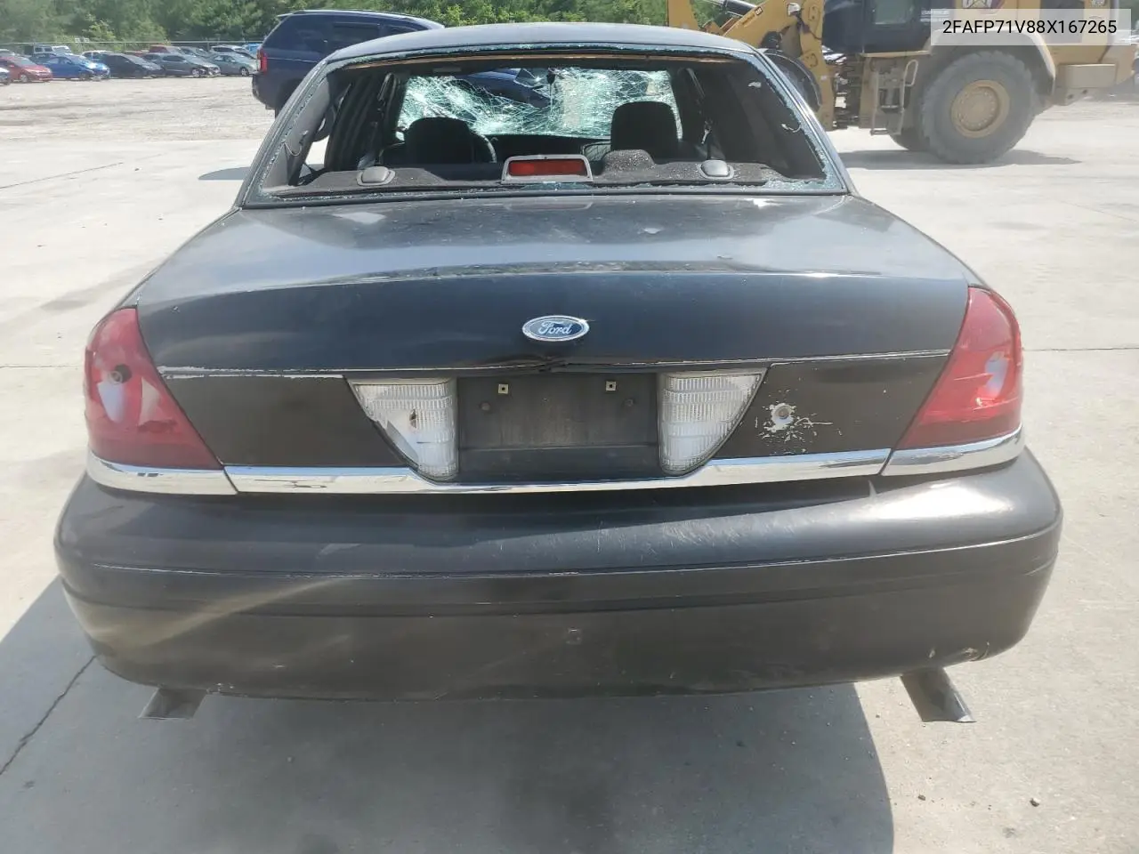 2007 Ford Crown Victoria Police Interceptor VIN: 2FAFP71V88X167265 Lot: 59929655