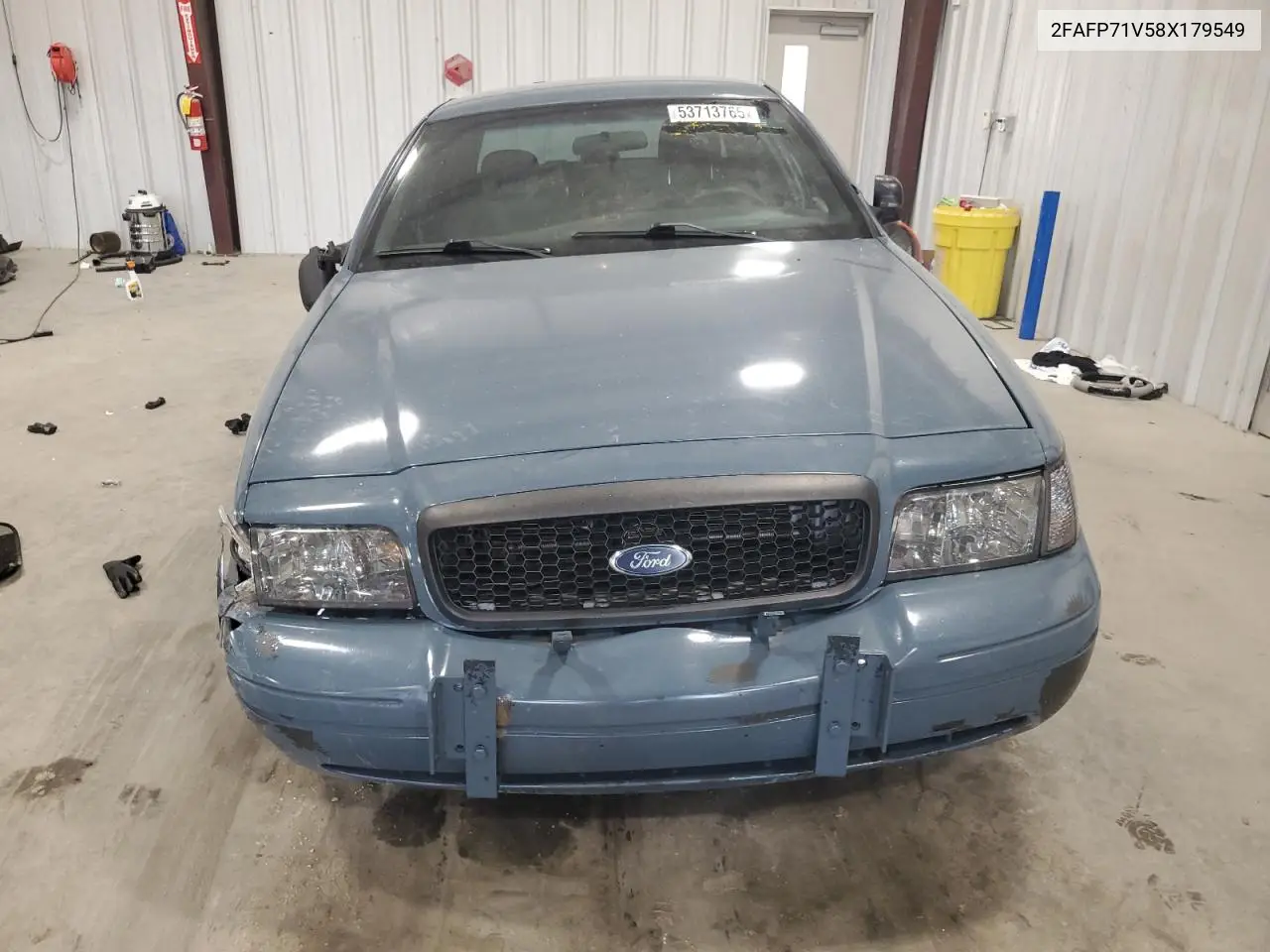 2008 Ford Crown Victoria Police Interceptor VIN: 2FAFP71V58X179549 Lot: 53713765