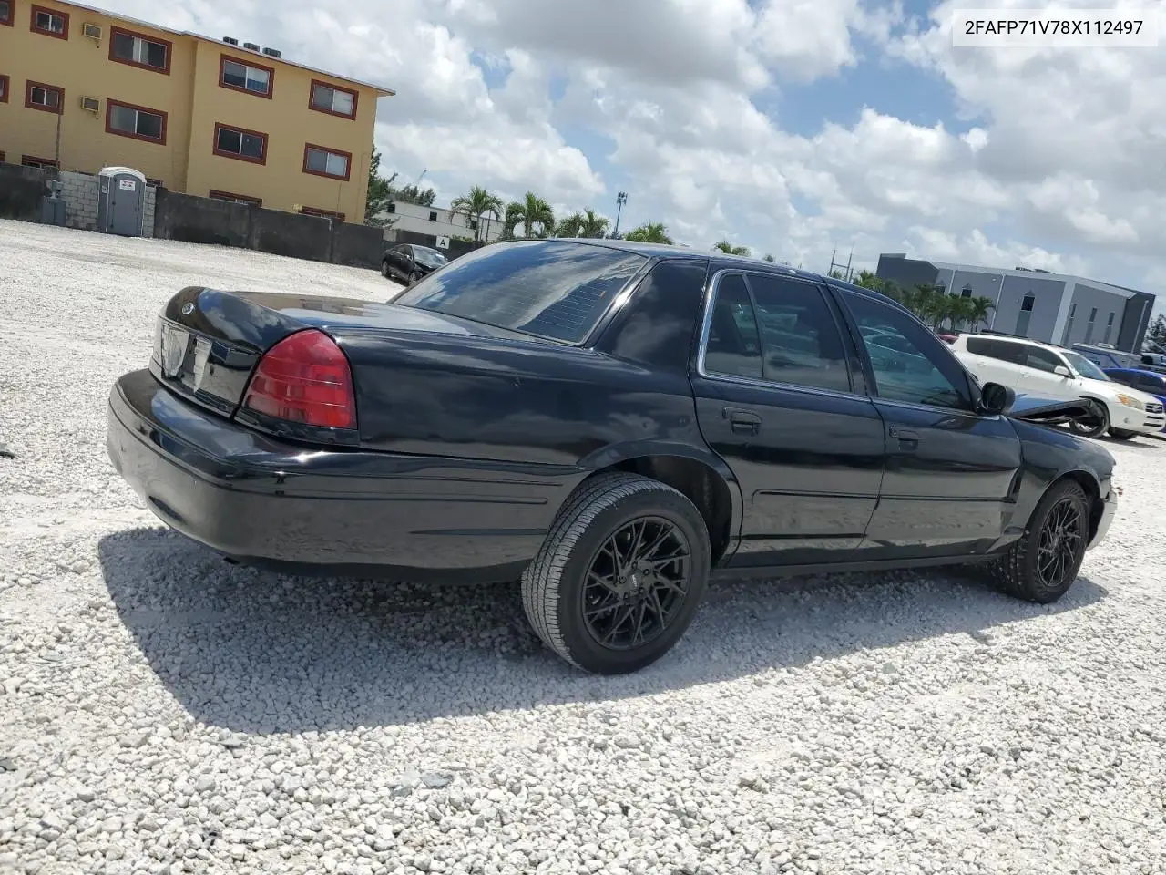 2008 Ford Crown Victoria Police Interceptor VIN: 2FAFP71V78X112497 Lot: 56034445