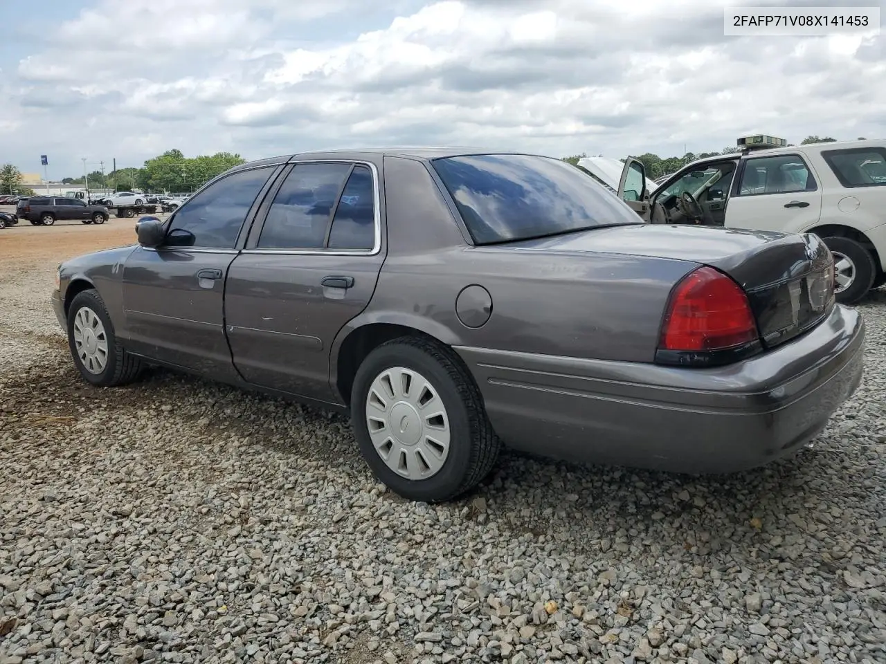 2008 Ford Crown Victoria Police Interceptor VIN: 2FAFP71V08X141453 Lot: 62392005