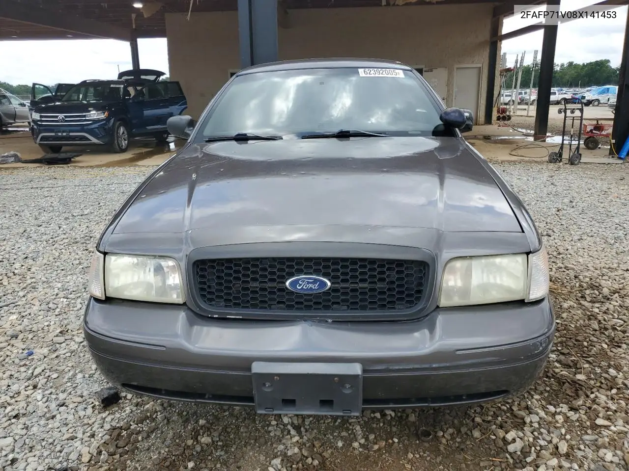 2008 Ford Crown Victoria Police Interceptor VIN: 2FAFP71V08X141453 Lot: 62392005