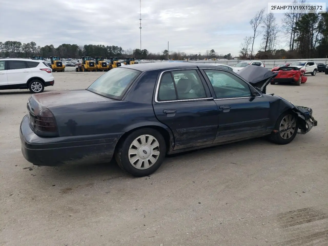 2009 Ford Crown Victoria Police Interceptor VIN: 2FAHP71V19X128172 Lot: 42717285
