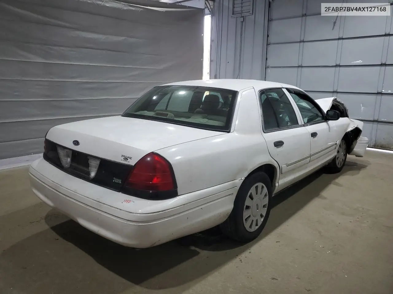 2010 Ford Crown Victoria Police Interceptor VIN: 2FABP7BV4AX127168 Lot: 53835655