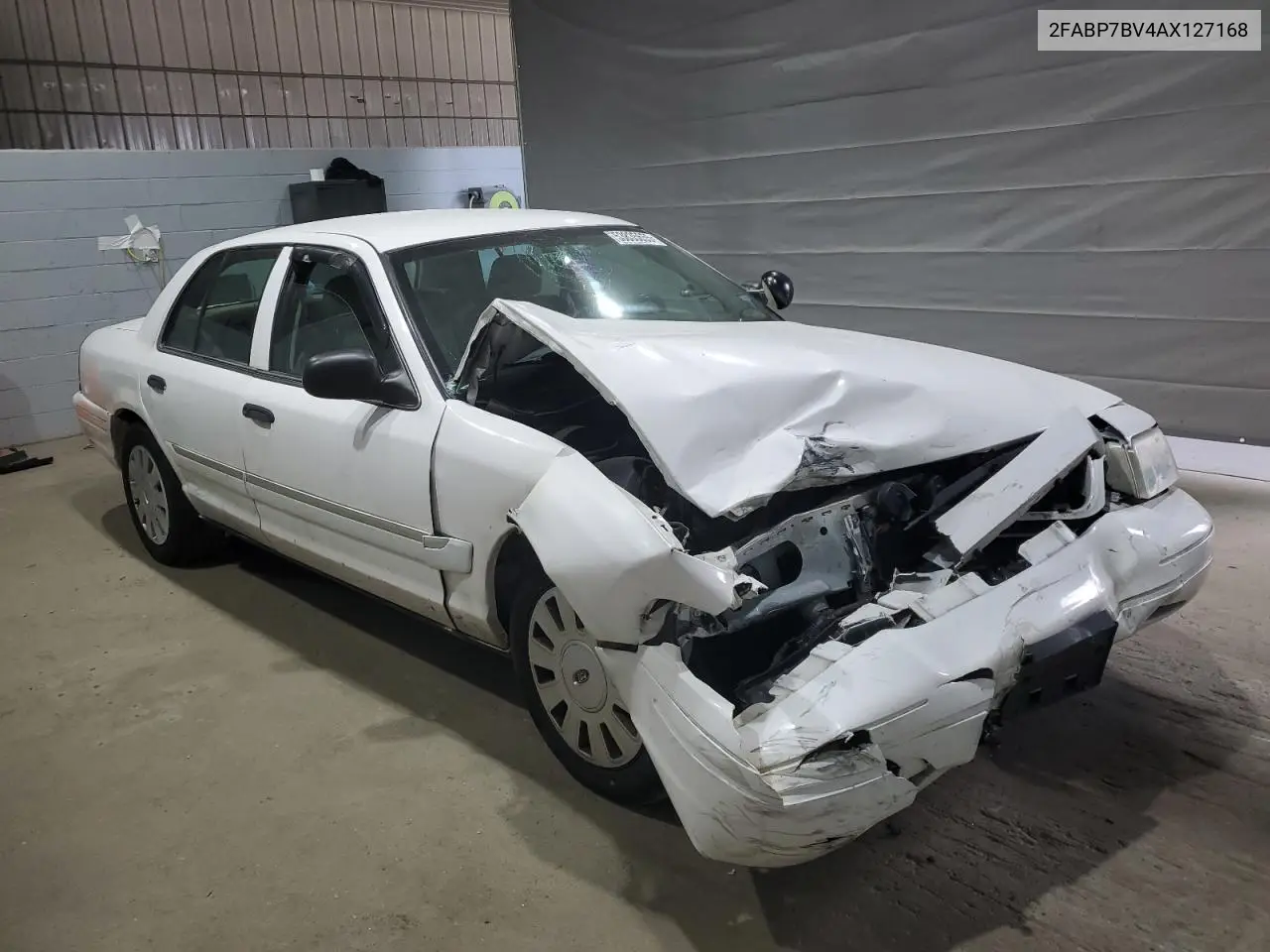 2010 Ford Crown Victoria Police Interceptor VIN: 2FABP7BV4AX127168 Lot: 53835655