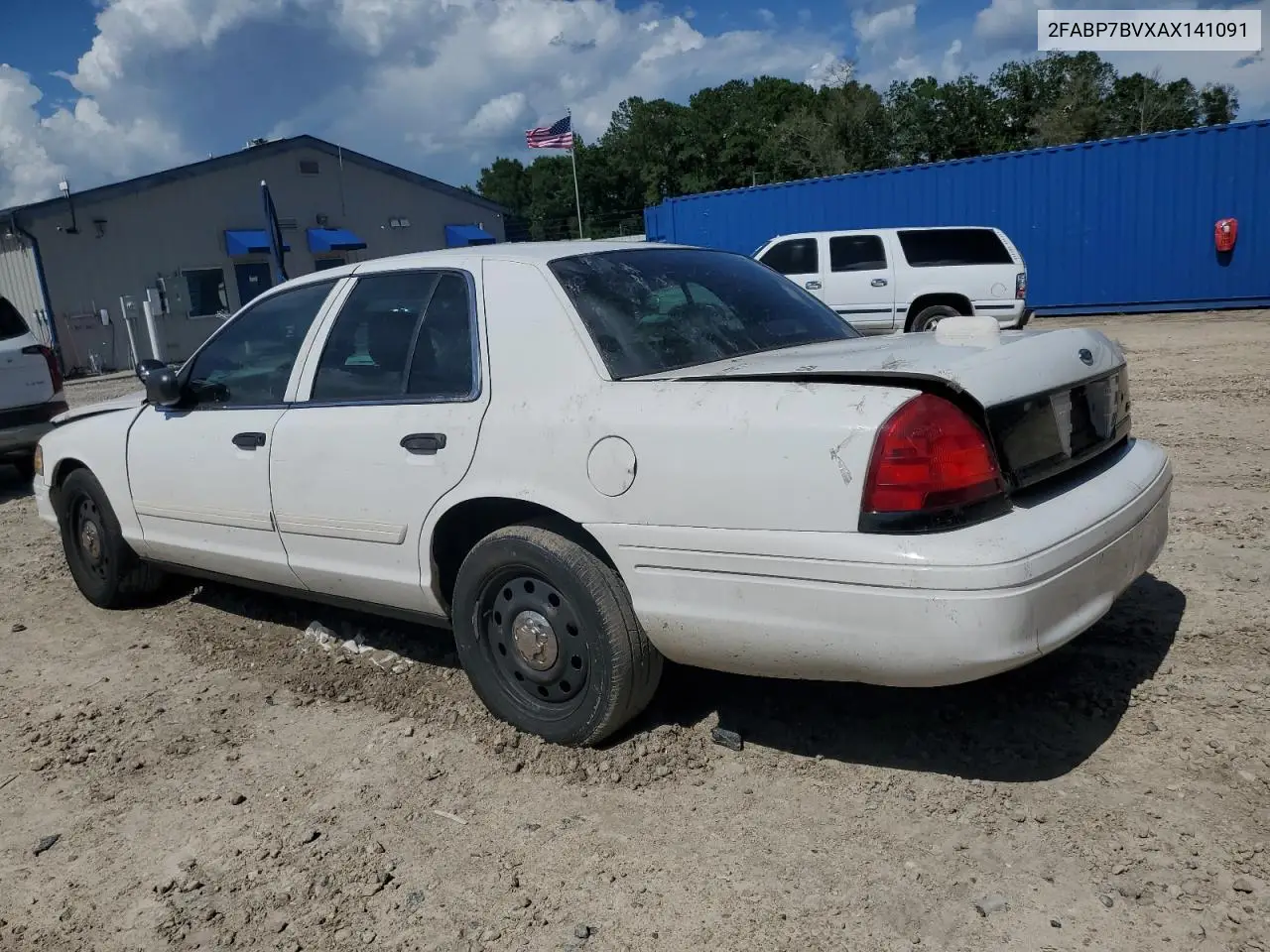 2010 Ford Crown Victoria Police Interceptor VIN: 2FABP7BVXAX141091 Lot: 61098265