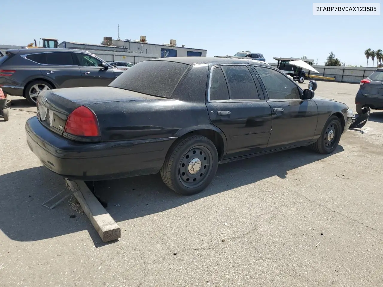 2010 Ford Crown Victoria Police Interceptor VIN: 2FABP7BV0AX123585 Lot: 61448955