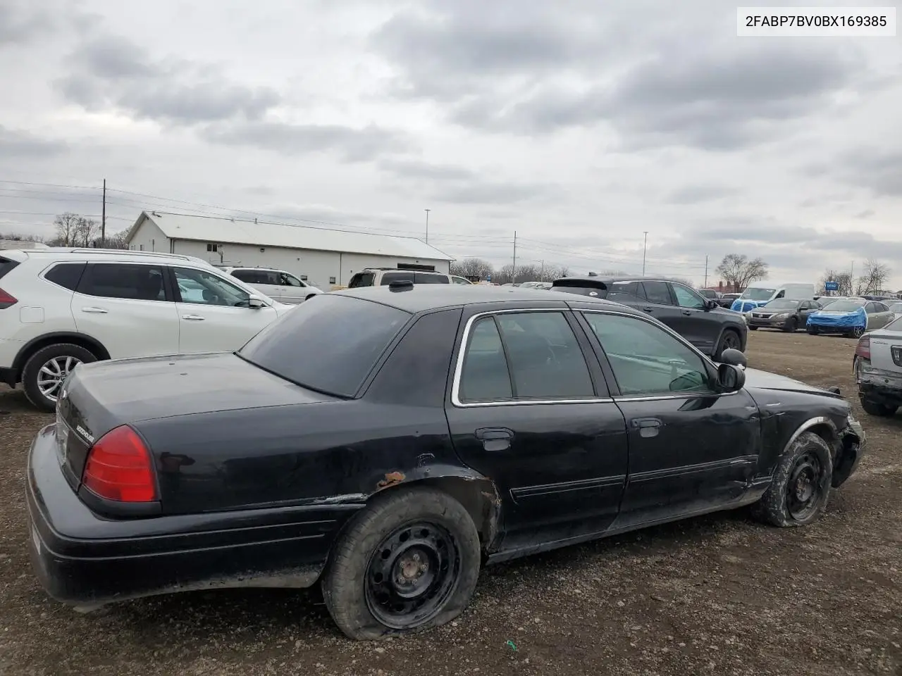 2011 Ford Crown Victoria Police Interceptor VIN: 2FABP7BV0BX169385 Lot: 51822995