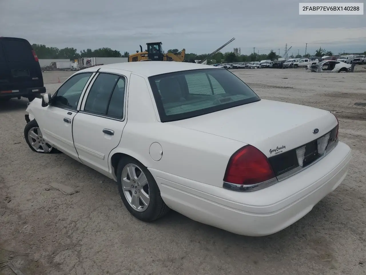2011 Ford Crown Victoria Lx VIN: 2FABP7EV6BX140288 Lot: 54838665