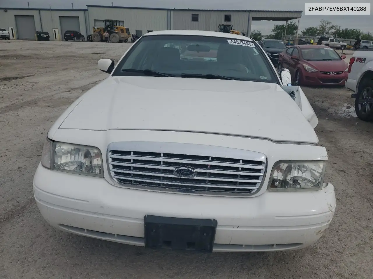 2011 Ford Crown Victoria Lx VIN: 2FABP7EV6BX140288 Lot: 54838665