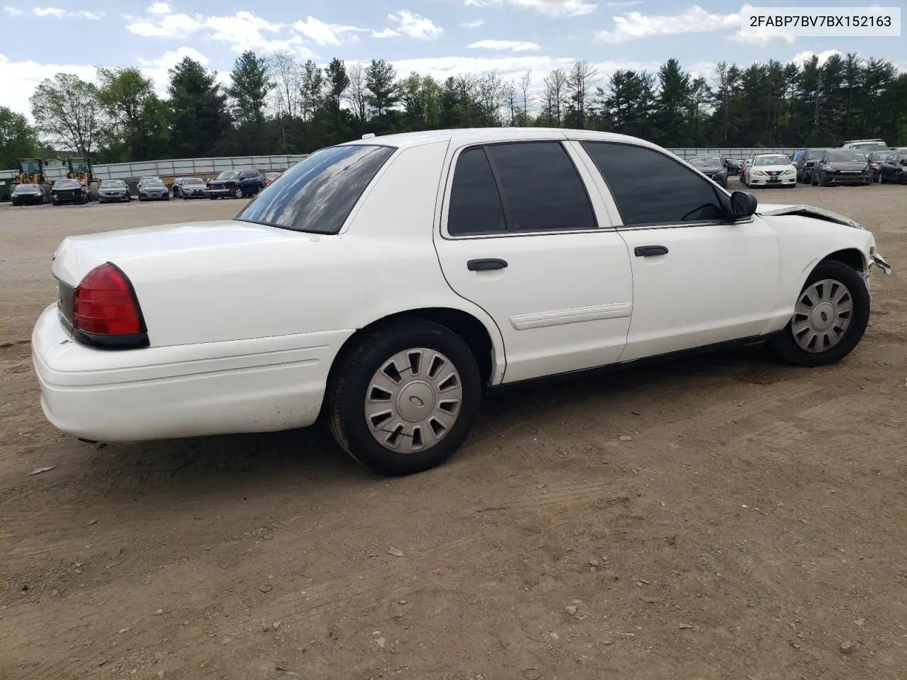 2011 Ford Crown Victoria Police Interceptor VIN: 2FABP7BV7BX152163 Lot: 55273935