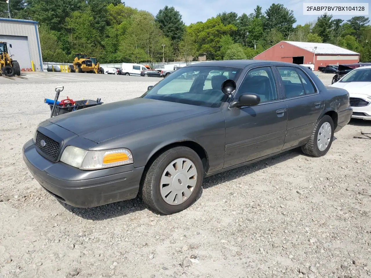 2011 Ford Crown Victoria Police Interceptor VIN: 2FABP7BV7BX104128 Lot: 56131955