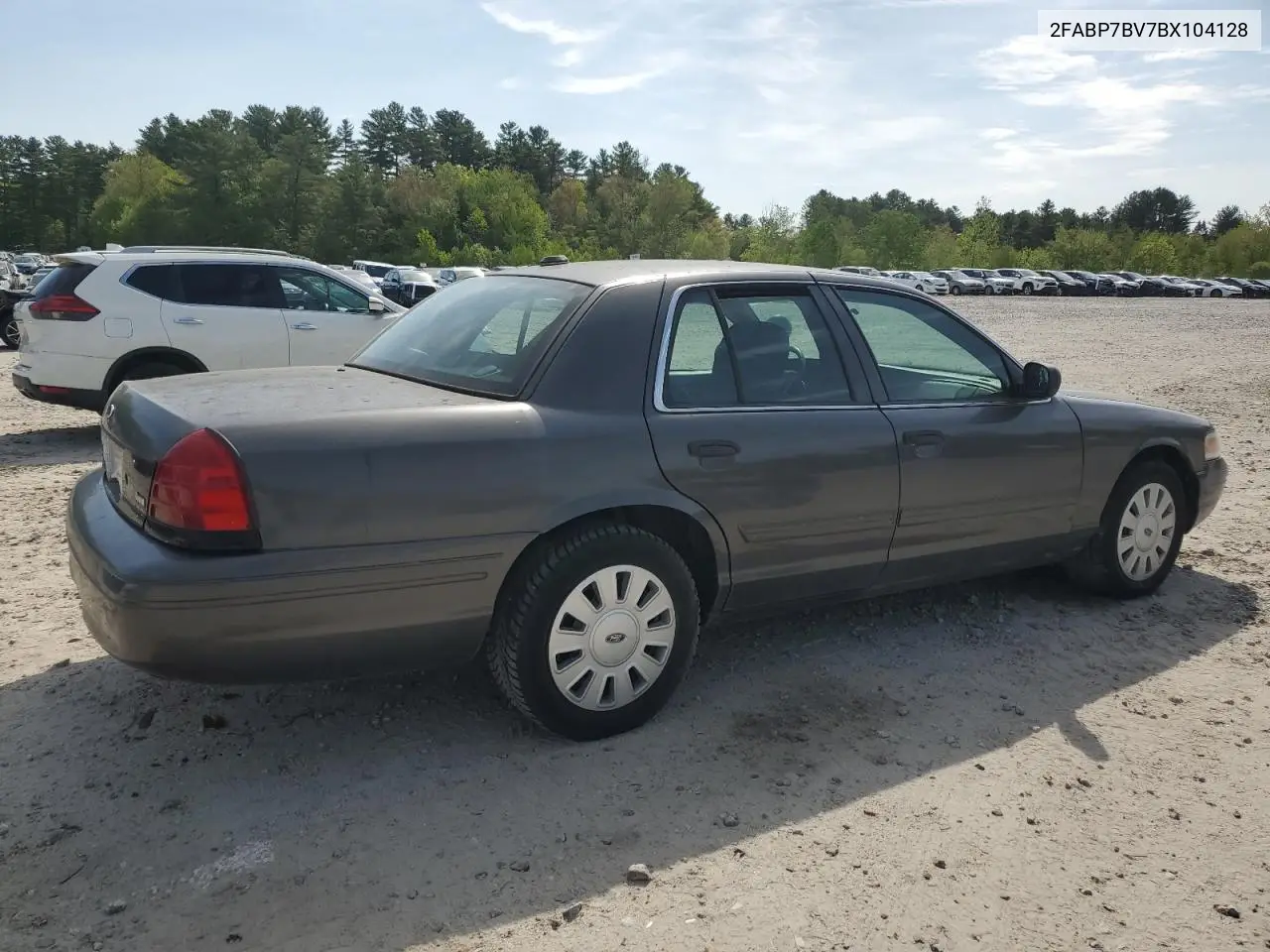 2011 Ford Crown Victoria Police Interceptor VIN: 2FABP7BV7BX104128 Lot: 56131955