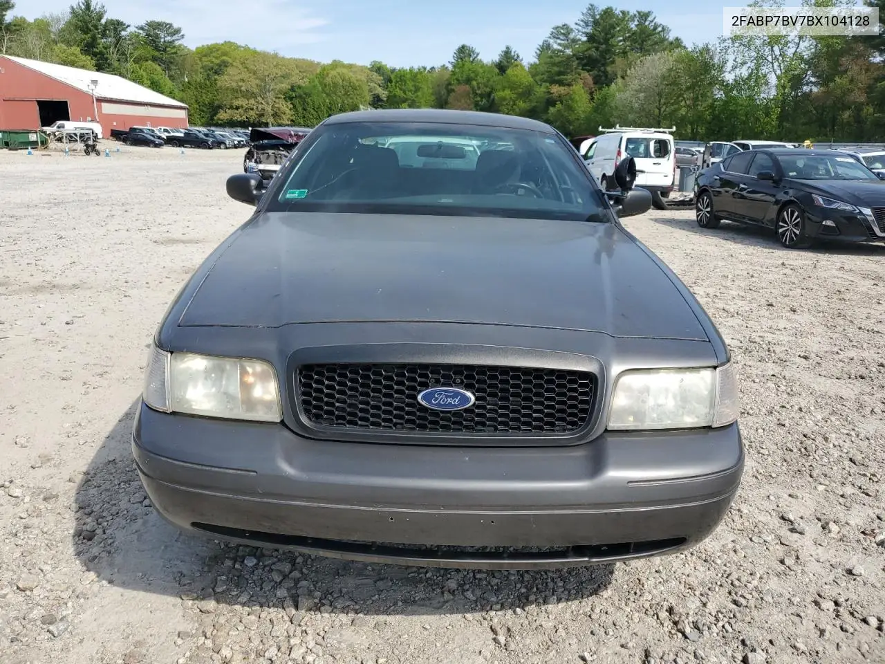 2011 Ford Crown Victoria Police Interceptor VIN: 2FABP7BV7BX104128 Lot: 56131955