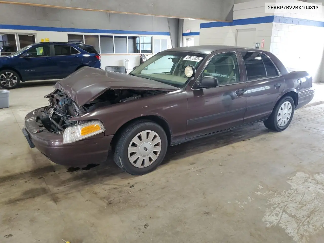 2011 Ford Crown Victoria Police Interceptor VIN: 2FABP7BV2BX104313 Lot: 56536035