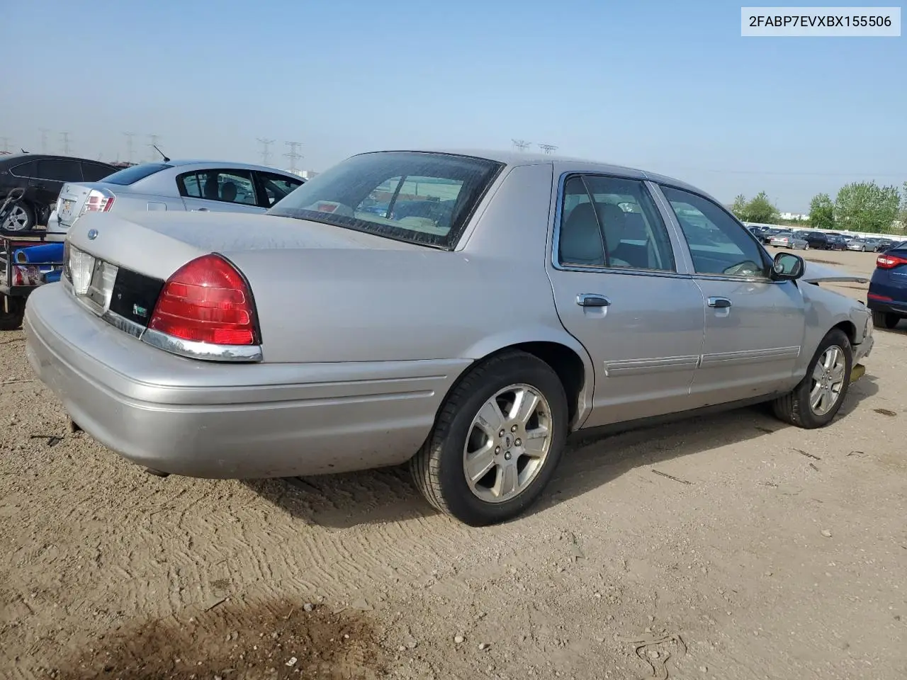 2011 Ford Crown Victoria Lx VIN: 2FABP7EVXBX155506 Lot: 56899375