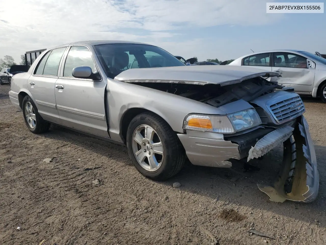 2011 Ford Crown Victoria Lx VIN: 2FABP7EVXBX155506 Lot: 56899375
