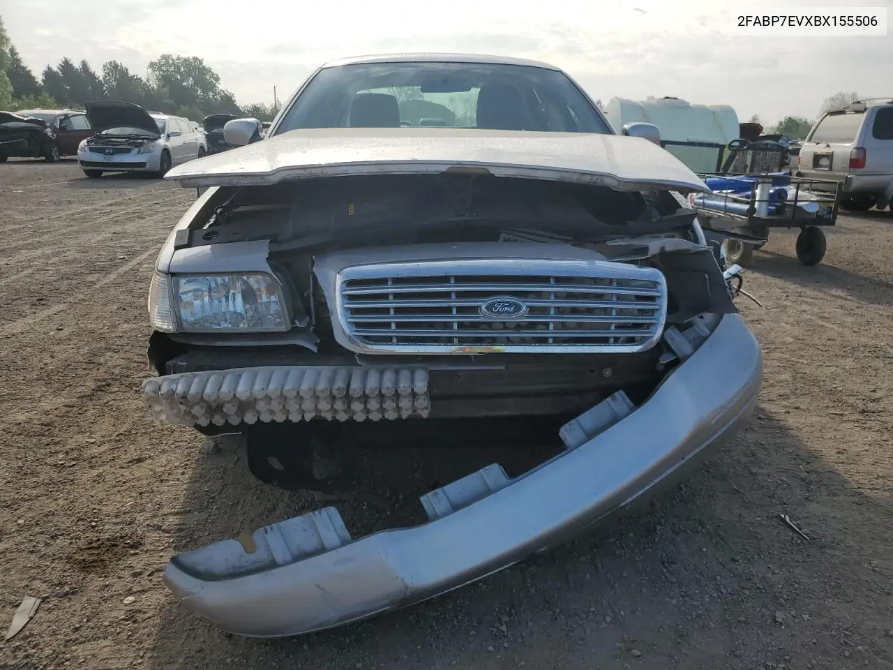 2011 Ford Crown Victoria Lx VIN: 2FABP7EVXBX155506 Lot: 56899375
